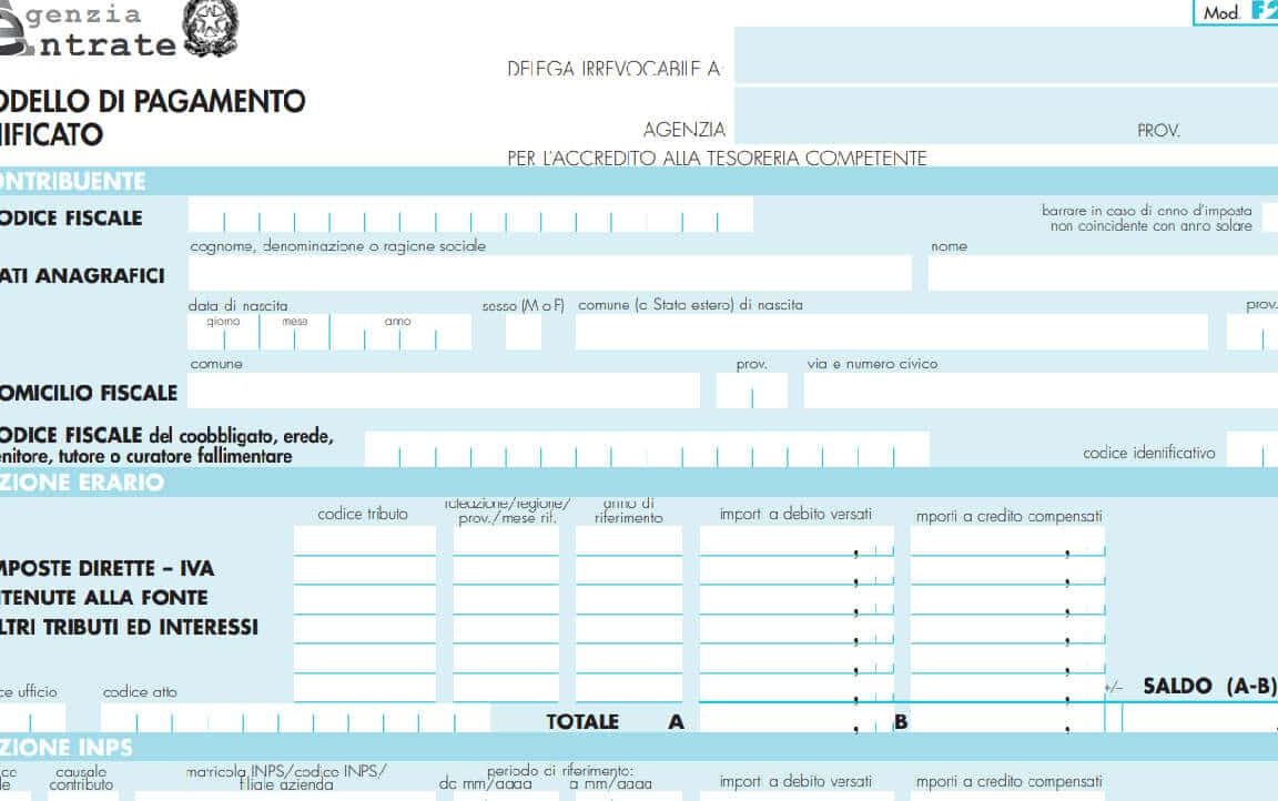 Codice Tributo 1790 Guida Completa Alla Compilazione Del Modello F24